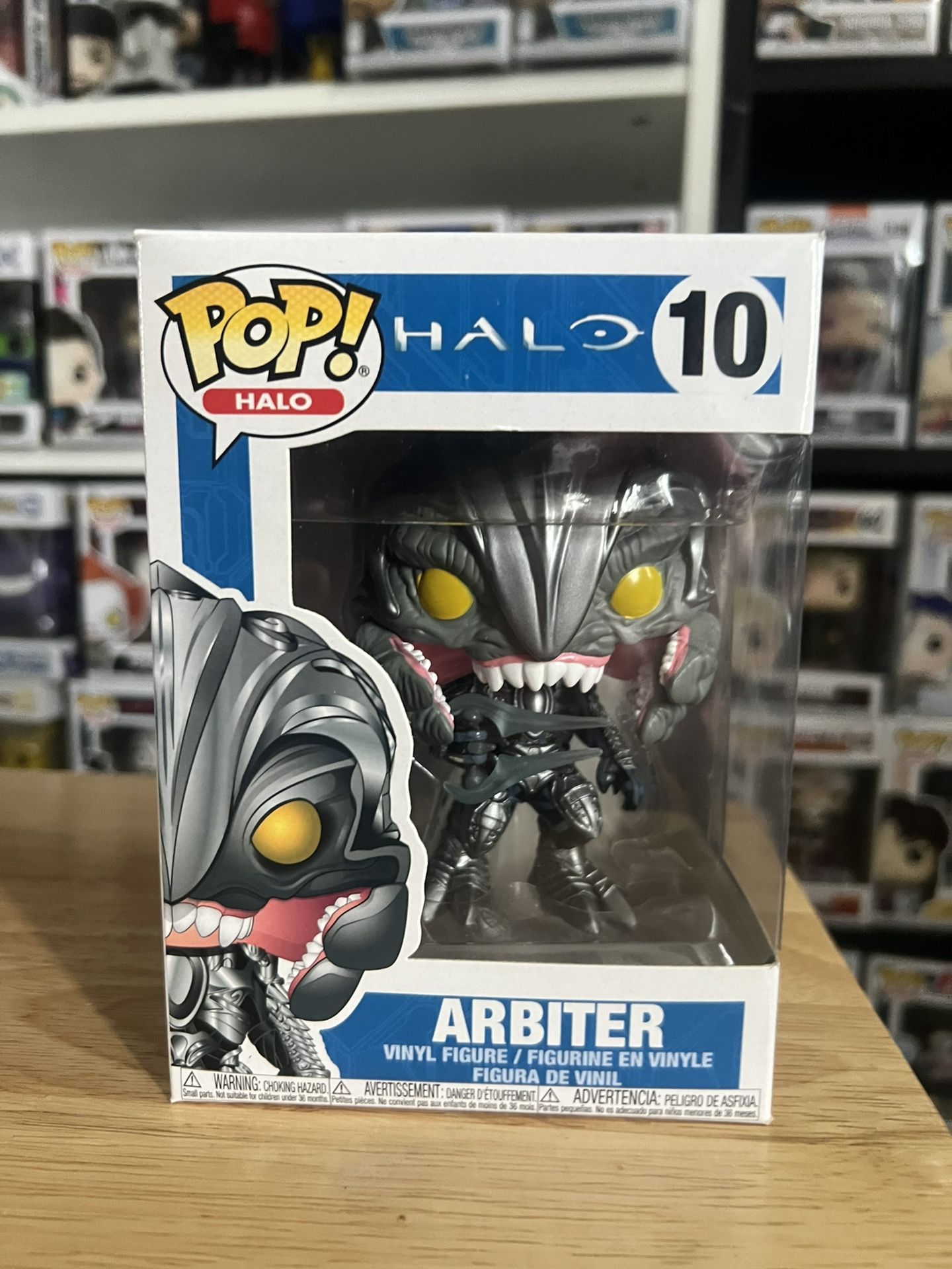 VAULTED Arbiter Halo Funko Pop #10 Video Games Gaming Vinyl Figurine Figure Toy