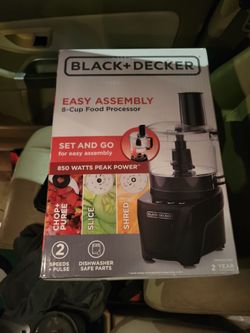 BLACK+DECKER 8-Cup Food Processor