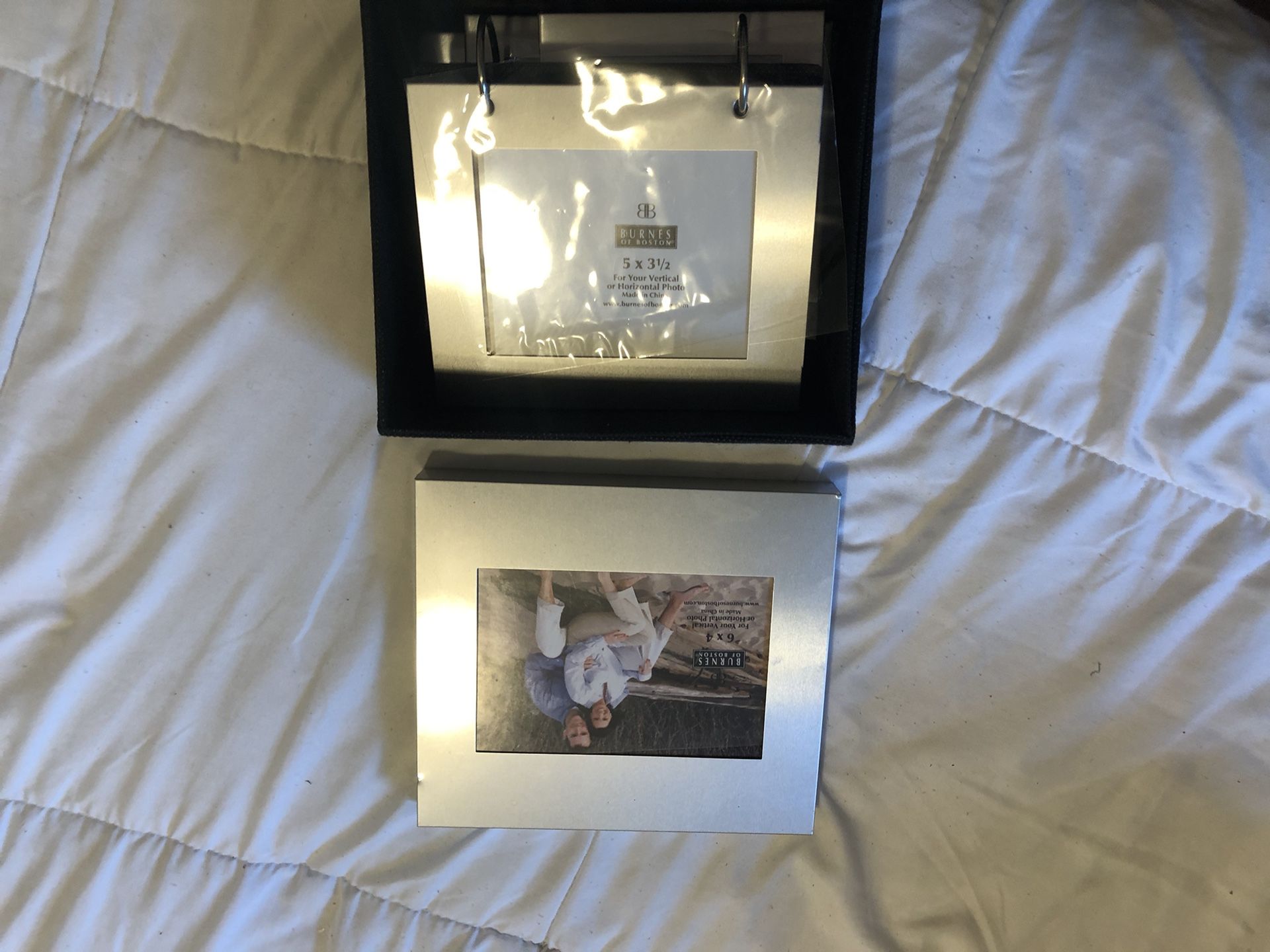 Box Of Matching Silver Picture Frames