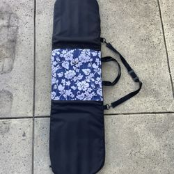 Snowboard Backpack Padded Blue and Black