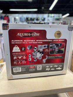 ALUMA-TOW ADJUSTABLE HITCH MOUNT KIT (NEW / COMPLETE SET)