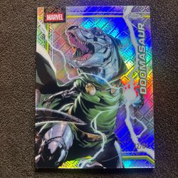 2026 Topps Chrome Doomasaur Logofractor /61