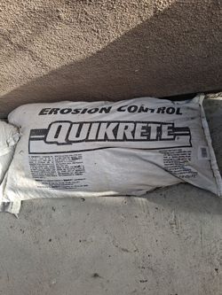 Sandbags Quickrete Errosion Control