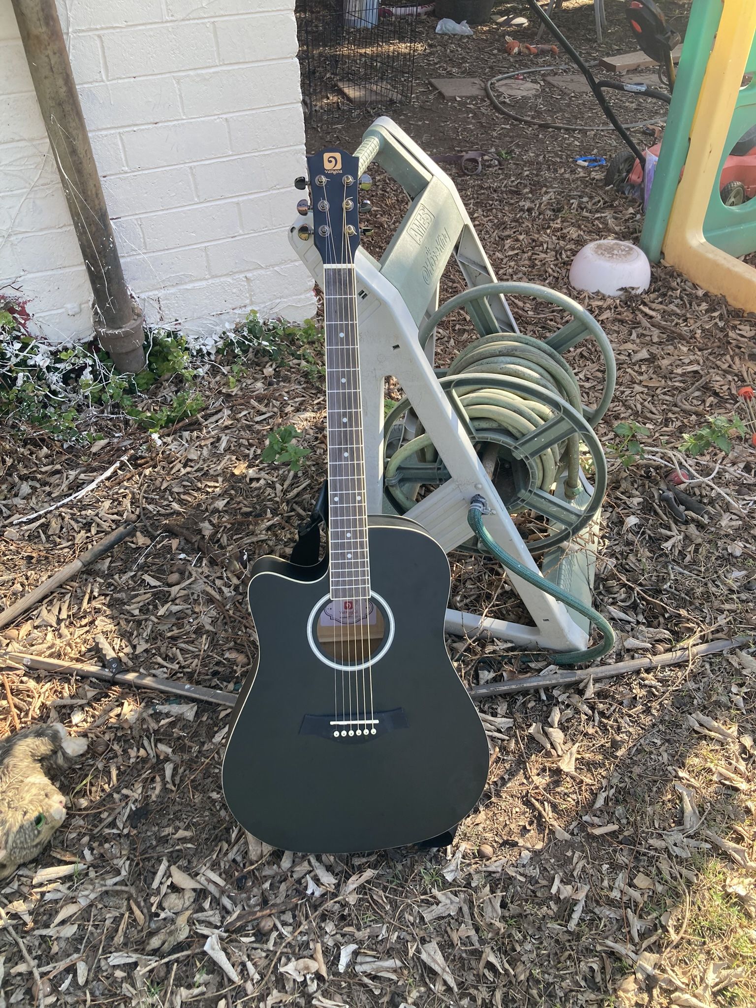 Left Handed Acoustic Guitar 