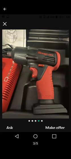 SNAP - ON 3/8 Cordless Impact