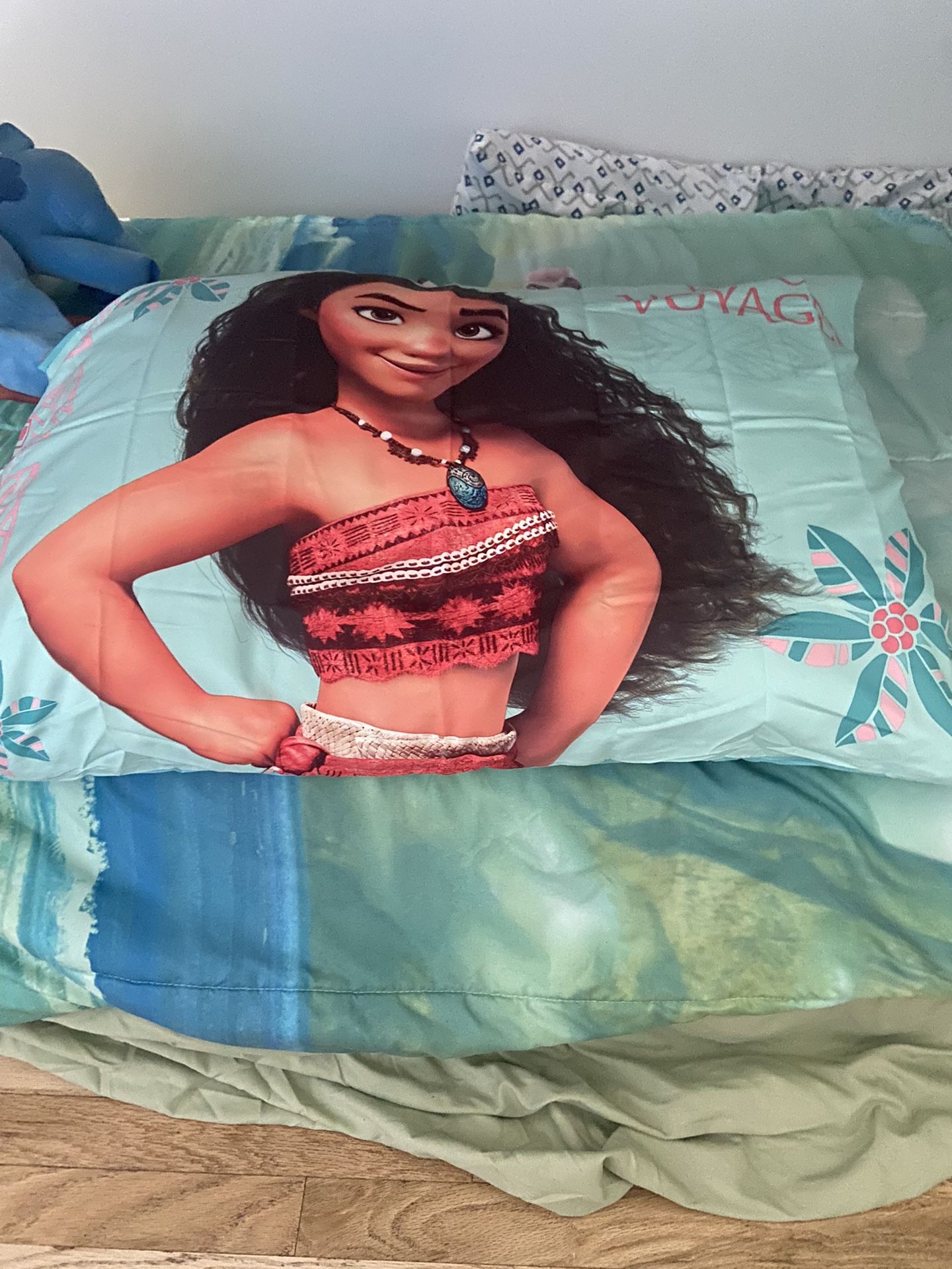 Moana Comforter And Pillow Case
