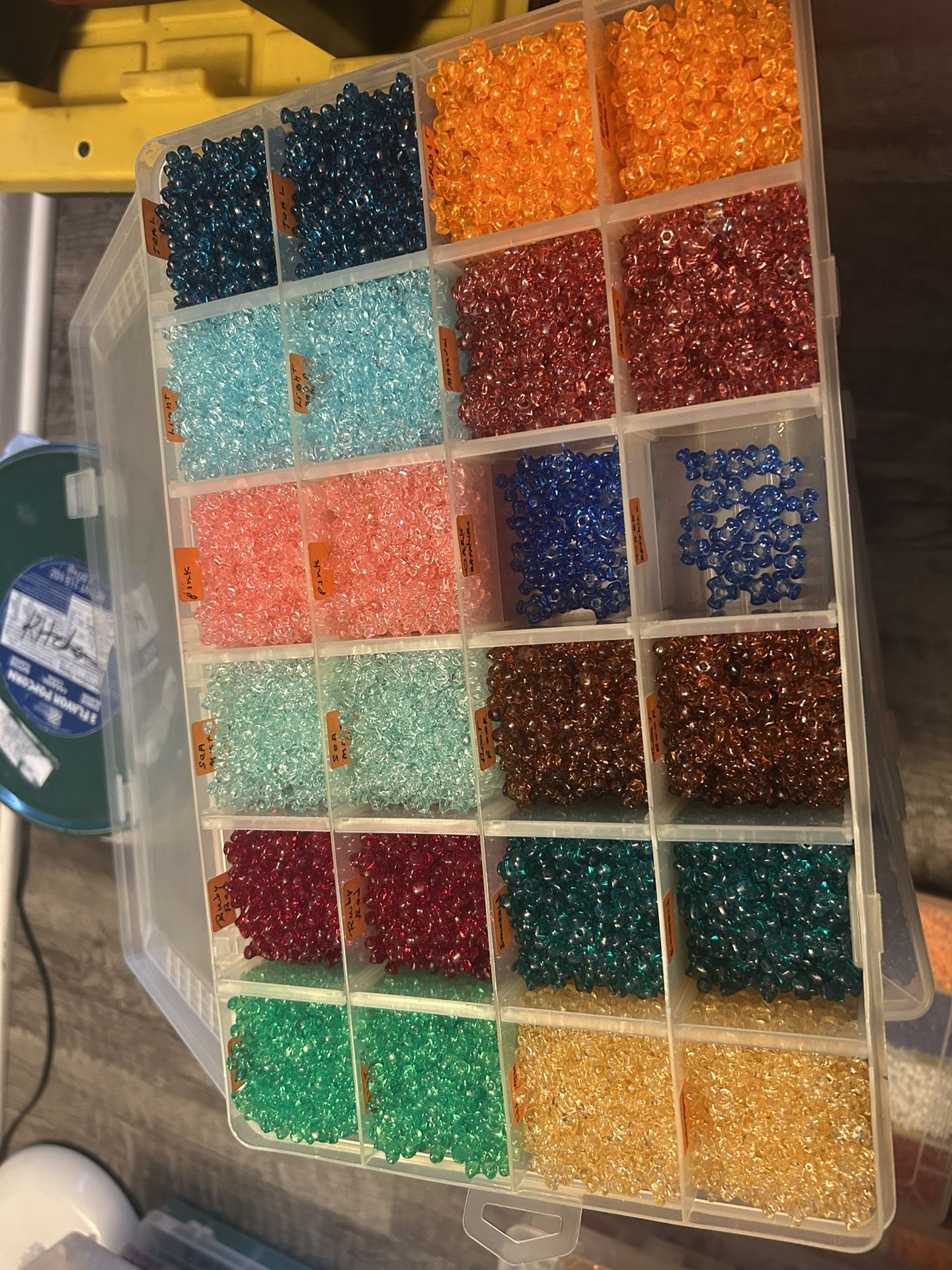 Assorted Beads For Jewelry Making, Bracelets, Necklaces And More For 8$ a Box.