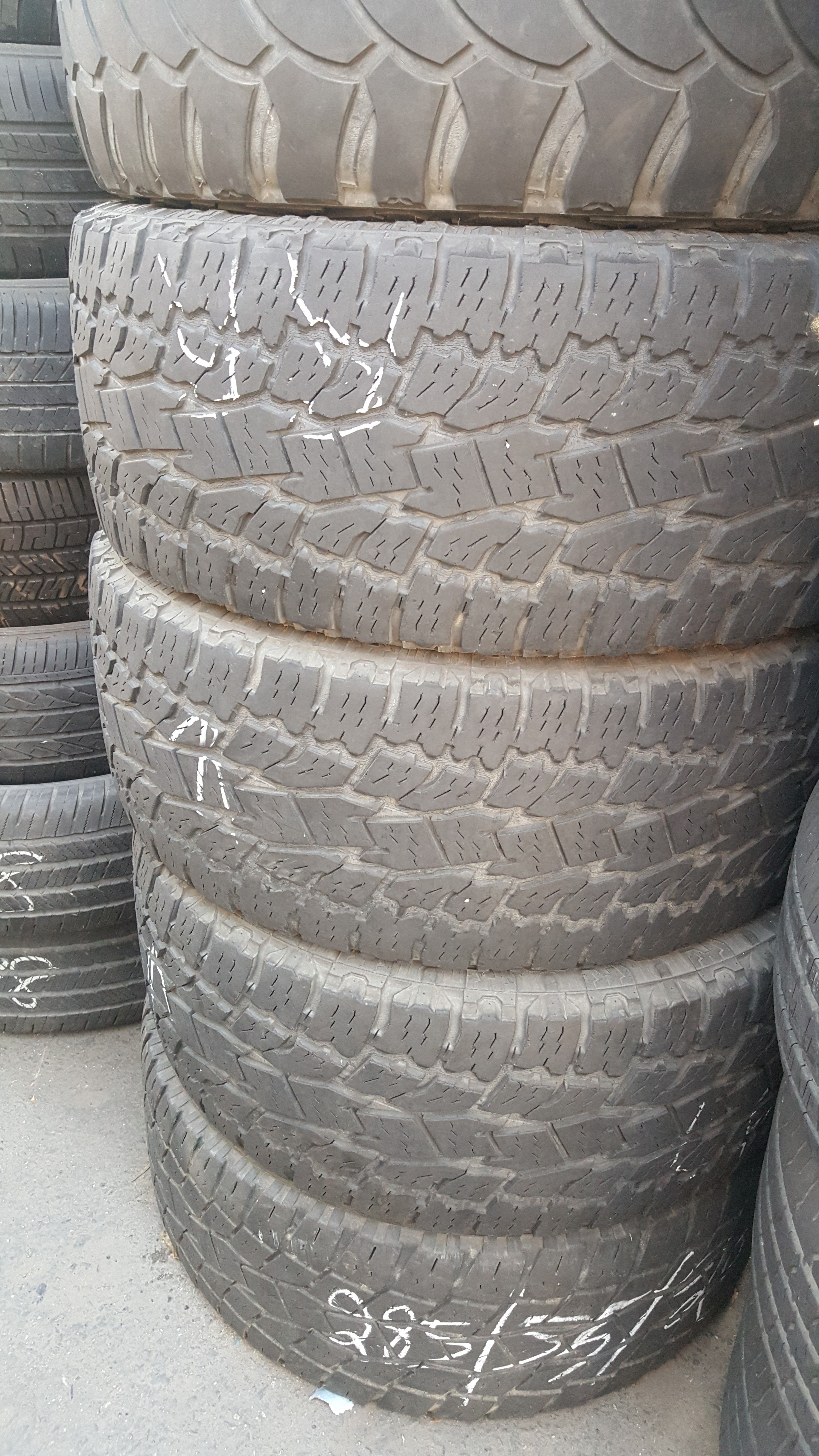 USED TOYO TIRES LT 285/55/20