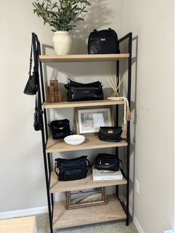 Blacks leather purse collection. $10/bag