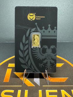 Germania Mint 1/200 oz Gold Proof Bar in Assay