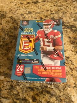 2025 Donruss Elite Football Blaster box