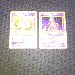 Mew And Mewtwo 