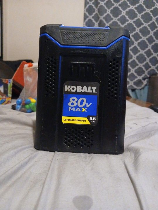 Kobalt 80 -Volt, 2.5 Ah 1 -Pack Lithium Ion (Li-ion) Battery