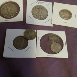 7 Silver Coins 