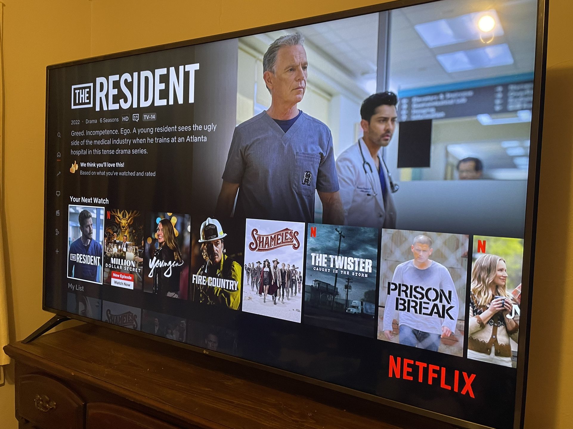LG 75 “ Smart TV