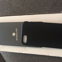 Miracase black silicone iPhone Cover 7 Or 8
