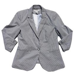 Grace Pinstripe Button Front Blazer Women’s