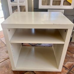 Ikea White Nightstand Storage Bookshelf Corras 