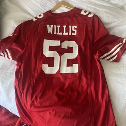 SF 49ers Jersey - 52 Willis