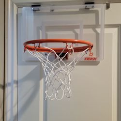 Over The Door Basketball Hoop Like New Condition 