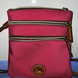 Downey & Bourke Pink Crossbody 