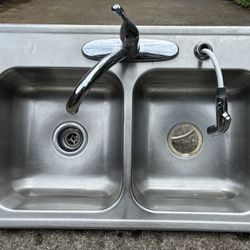 Stainless Double Sink