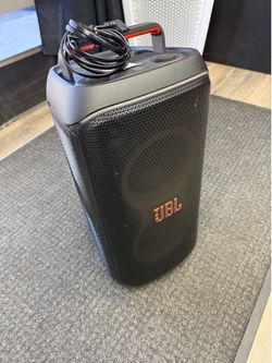 JBL Party Box Club 120 Portable Wireless Bluetooth Boom Box Speaker with Charging Cord