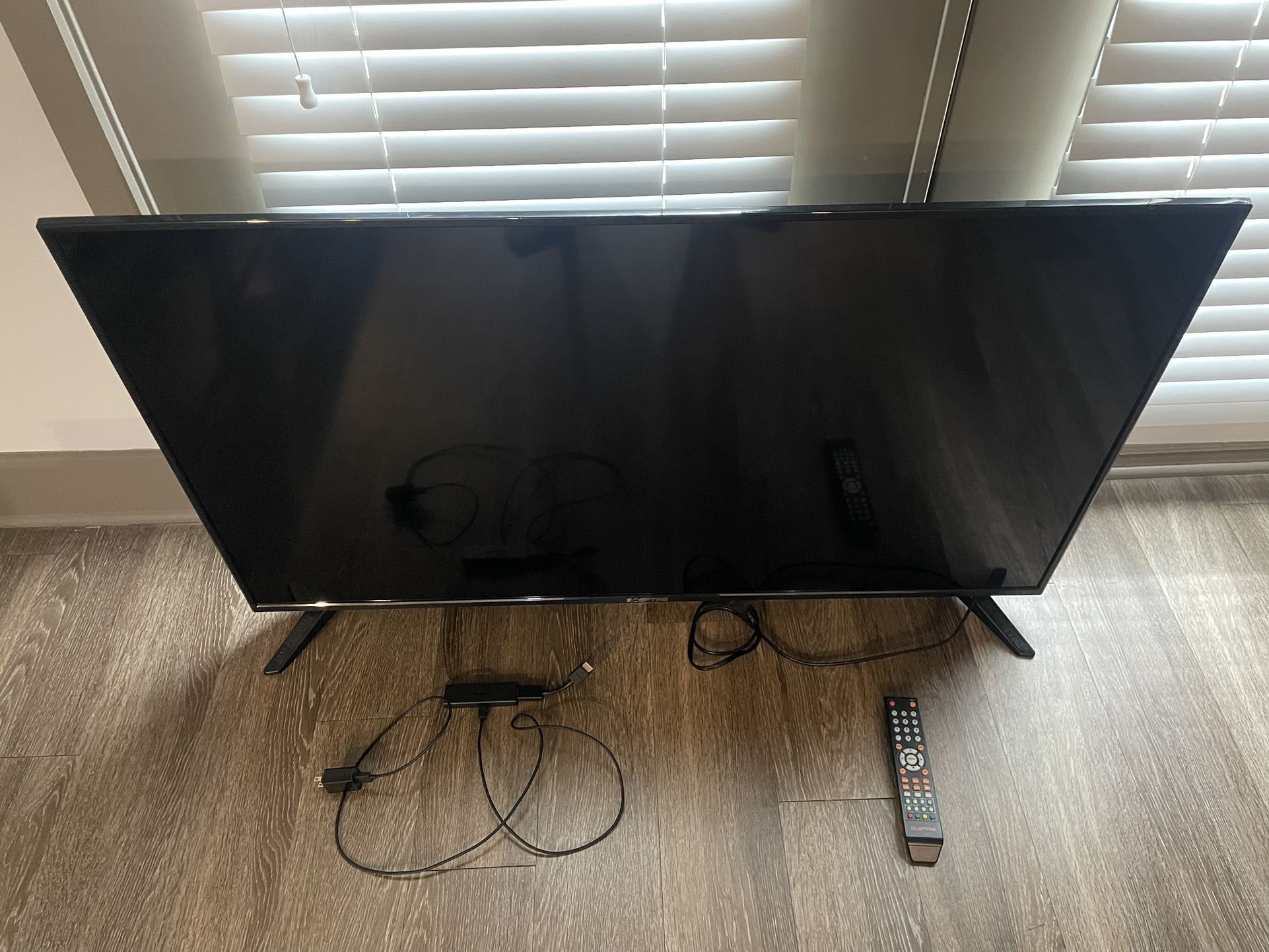 50” Sceptre 1080p TV with Remote and Amazon Fire Stick + Remote (all batteries included)