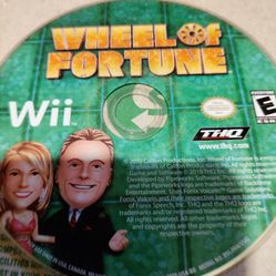 Wheel Of Fortune Wii Game 