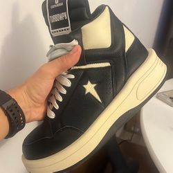 Converse Rick Owens TURBOWPN 9 US mens 10.5 Womens Black A03945C