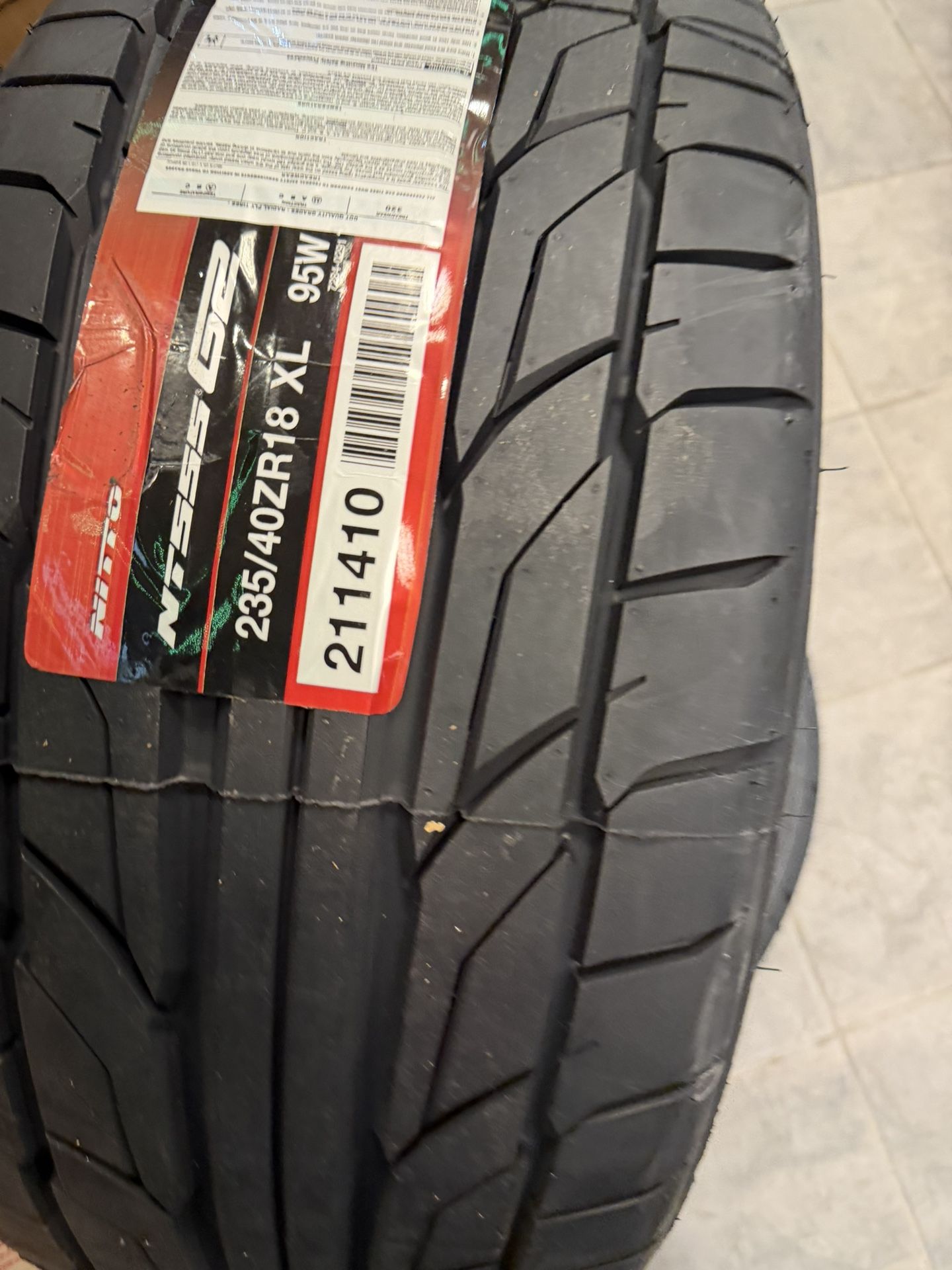 Nitto G2 Nt555 Tires 16”-20” Available Dm For Sizes