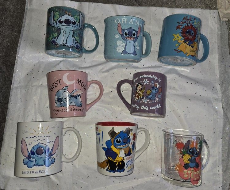 Disney Stitch Mugs