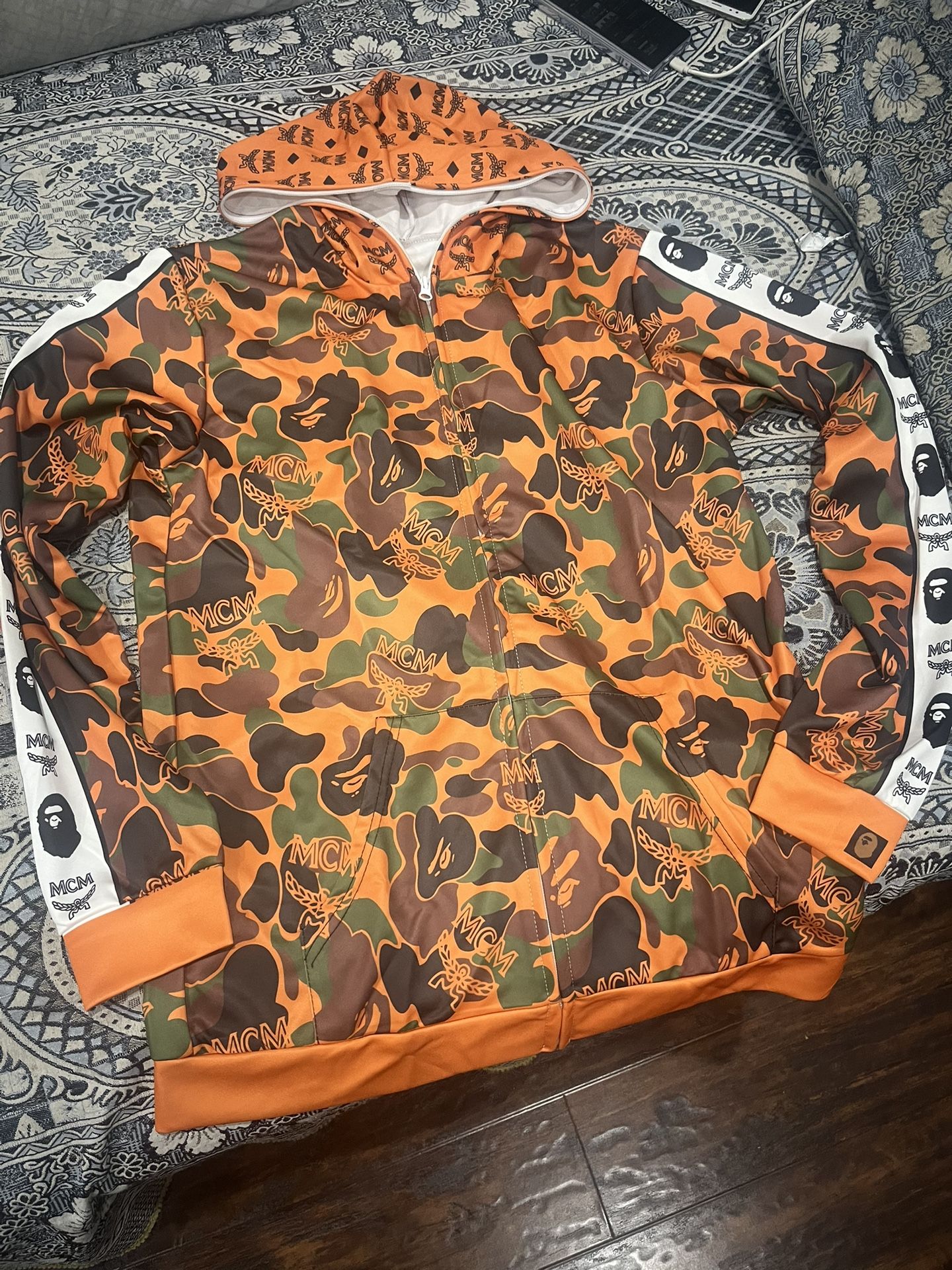Bape X Mcm Hoodie 