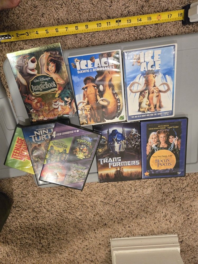 Kids Movie DVD Action Pack