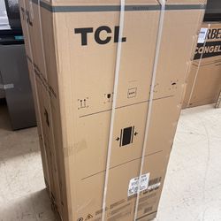 4.5 Cu. ft. Two Door Compact Mini Fridge With Freezer, Black Stainless Look, Energy Star, New in Box