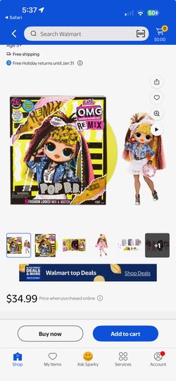 OMG O.M.G. REMIX DOLL  POP B.B. New in Box