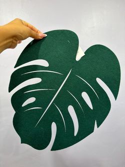 Luau Polyester Die Cut Placements