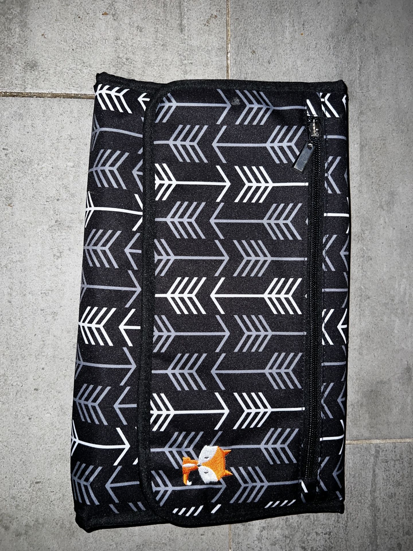 Baby Changing Pad by Lil Fox. Portable Changing Pad for Baby Diaper Bag or Changing Table Pad. One-Hand Diaper Change Pad. Baby Shower Gifts, 