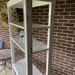 Large Wood Shelving Unit 