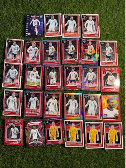 2026 Donruss World Cup (28) Card Lot England Harry Kane, Jude Bellingham & More