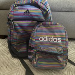 Adidas Backpack And Lunchbox