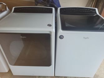 Whirlpool washer and dryer