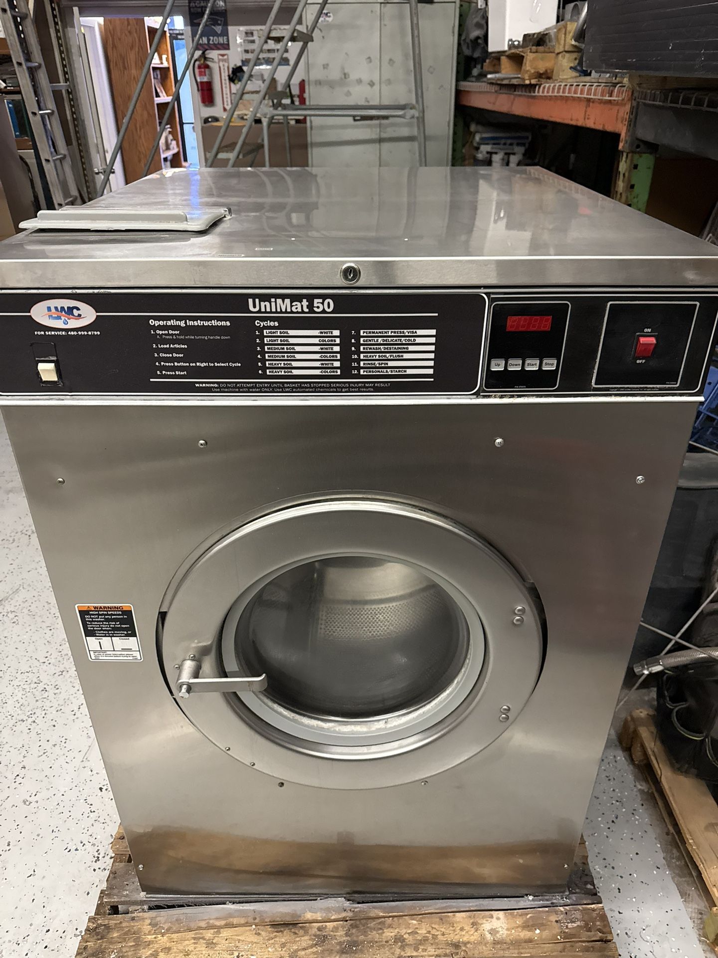 Commercial 50lb Washer -Two Of Them
