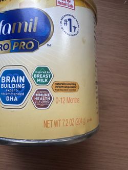 Baby formula 7.2 can