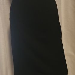 NWOT Ann Taylor Black Knee-Length Skirt Size 8