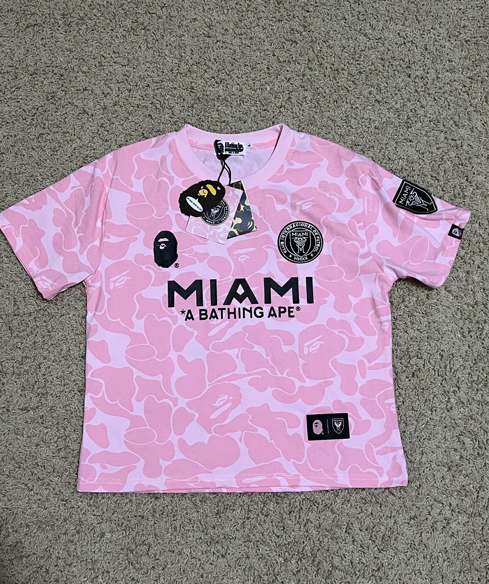 Bape Inter Miami Jersey/ Size M