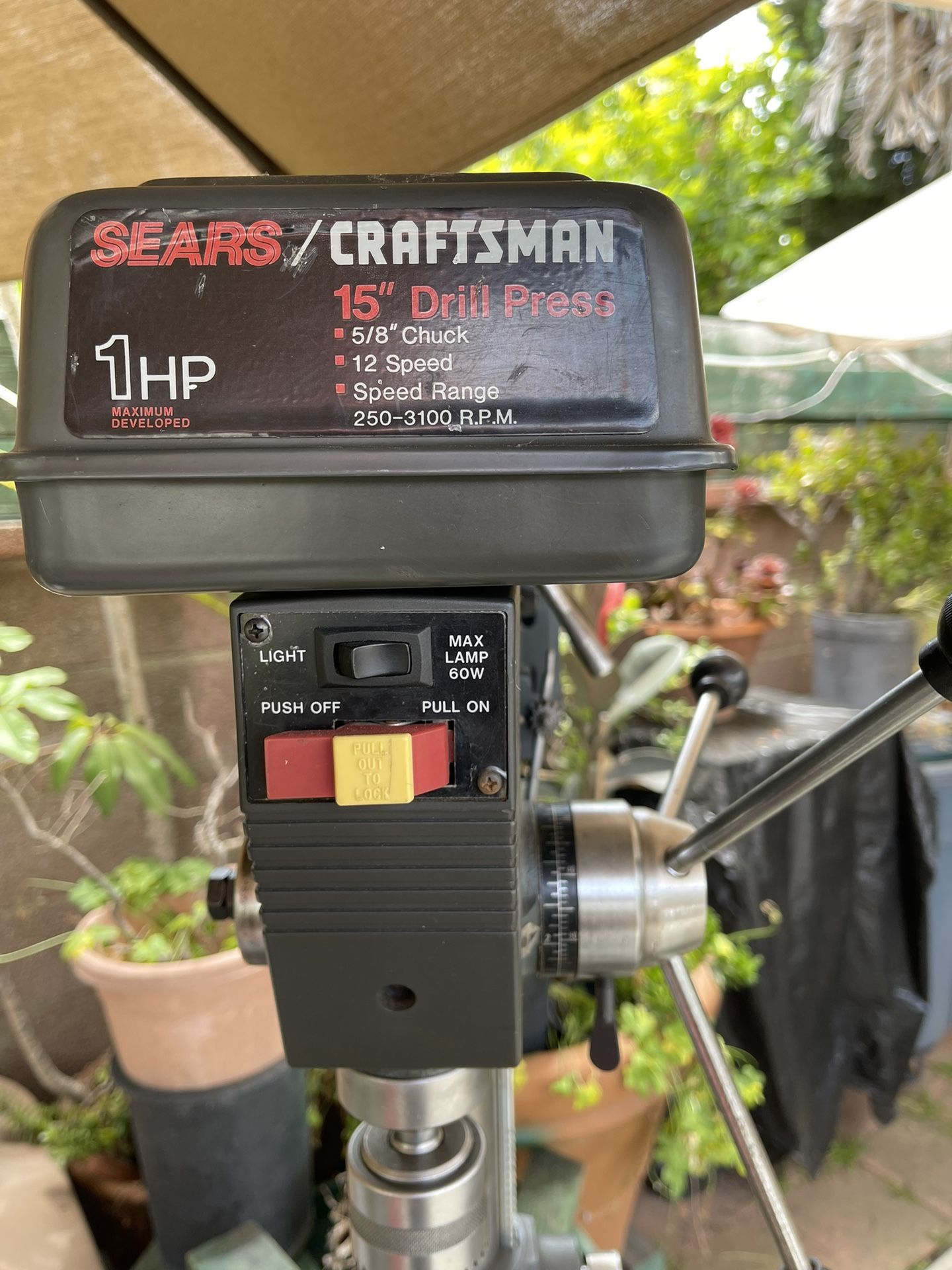 Sears / Craftsman 15" Drill Press 1 HP
