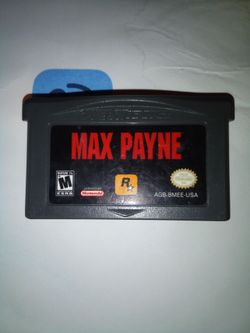 Max Payne Game Boy Advance Cartridge