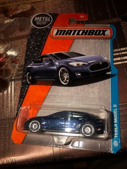 matchbox tesla model s