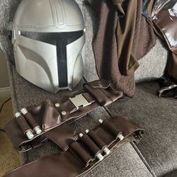 Star War Costume Boy , The Mandalorian 